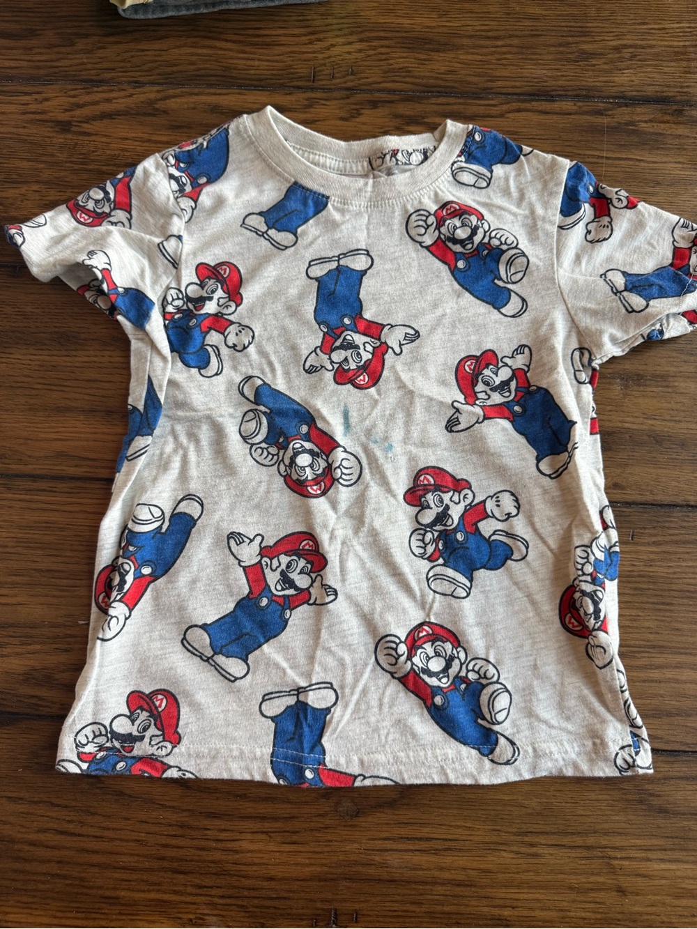 Nintendo Kids Allover Mario Graphic Tee